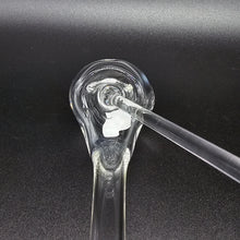 Load image into Gallery viewer, Gandalf's Hash Bowl Glass Pipe with Hot Stick