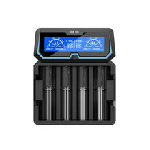 Load image into Gallery viewer, XTAR X4 Charger - Four port 18650 charger
