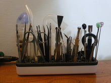 Load image into Gallery viewer, A well used Multifunctional tool storage stand