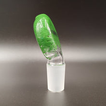 Load image into Gallery viewer, Angled Ground Glass Mouthpiece 18mm - Elev8  - Green
