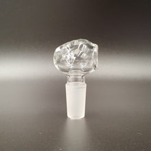 Load image into Gallery viewer, Angled Water Pipe Hose Adapter - 14mm Male - Elev8 clear side view