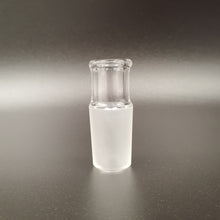 Load image into Gallery viewer, Male Glass Hose Adapter - 18mm - Elev8 - Clear glass