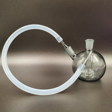 Load image into Gallery viewer, Globe Perc mini bubbler with whip hose setup