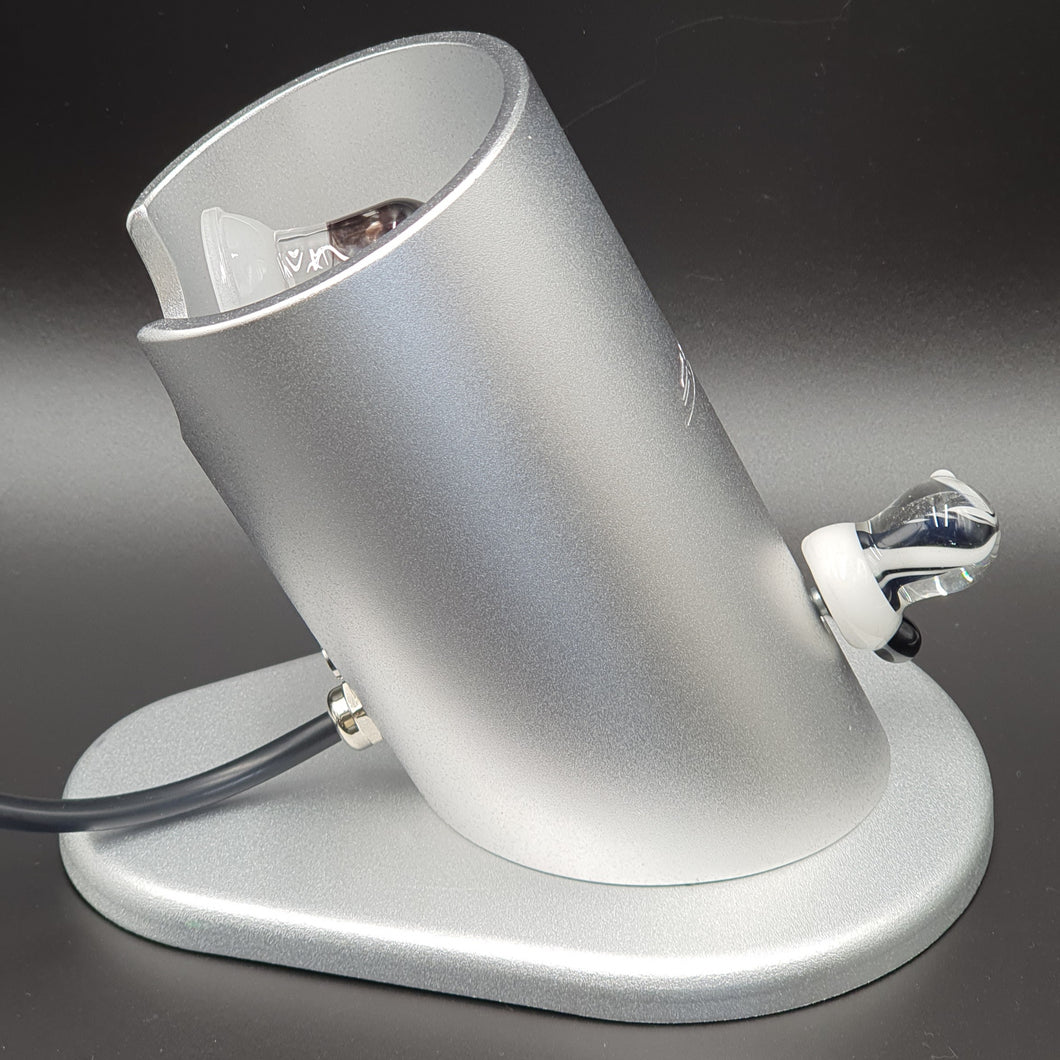 Silver Surfer Vehicle Vaporizer - Silver side view