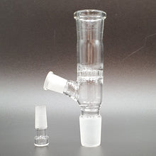 Load image into Gallery viewer, Tall Glass Carbed Pass through adapter bowl 18mm