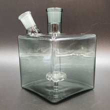 Load image into Gallery viewer, Mini Cube Perc Bubbler -14mm Dark Glass