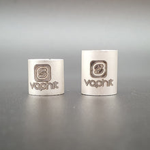 Load image into Gallery viewer, RVS Vaphit Silver Collar Large 12mm and Extra Large 15mm