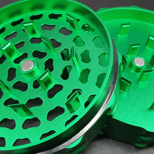 Load image into Gallery viewer, Phoenician Grinders - Large - Emerald Green diametrically cut teeth