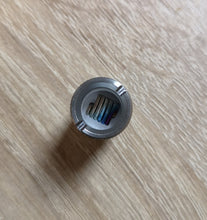 Load image into Gallery viewer, Stainless Steel Crushed Clapton Coil for HVT Sai Atomizer - top view
