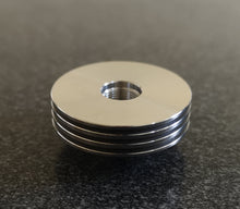 Load image into Gallery viewer, Four fin 25mm heat sink for New Sequoia Atomizer - Side View