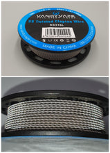 Load image into Gallery viewer, Vandy Vape SS316L Twisted Fused Clapton Wire - 10ft
