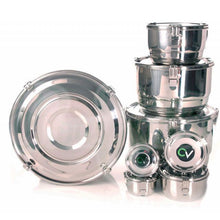 Load image into Gallery viewer, CVault 2 Litre Clip top storage and curing humidor stacked