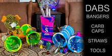 Load image into Gallery viewer, Super Soaker Cleaning Container for bangers, carbs, straws and tools!