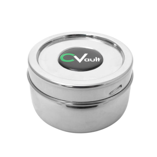 CVault twist top small storage container 