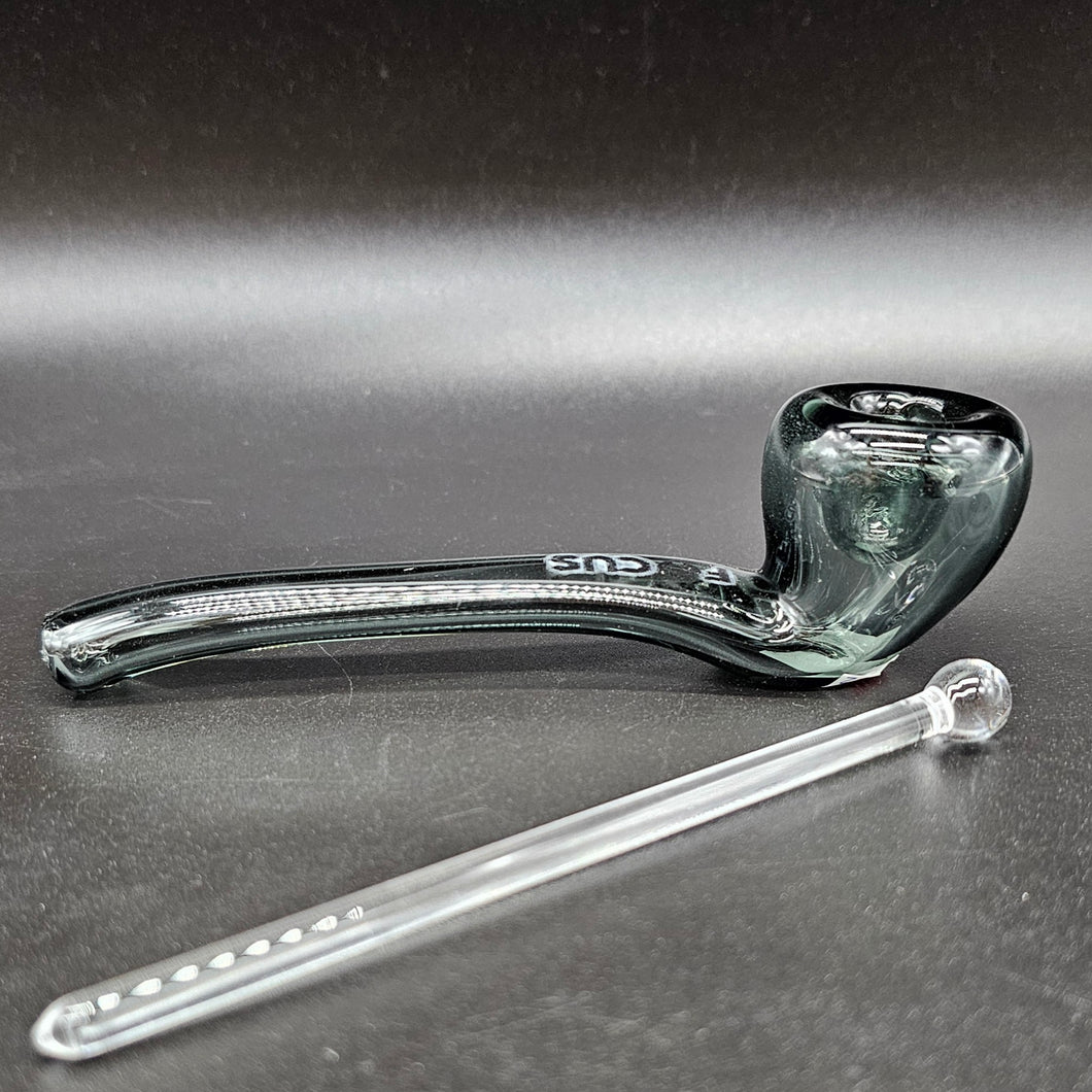 Glenn's Briar Glass Pipe