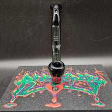 Load image into Gallery viewer, Monsoon Concentrate Spill Proof Bubbler Glass Pipe sherlock dark
