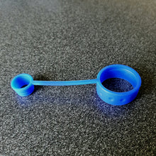 Load image into Gallery viewer, Silicone Carb Cap Tether - Blue
