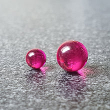 Load image into Gallery viewer, 4mm ruby terp ball and 6mm ruby terp ball

