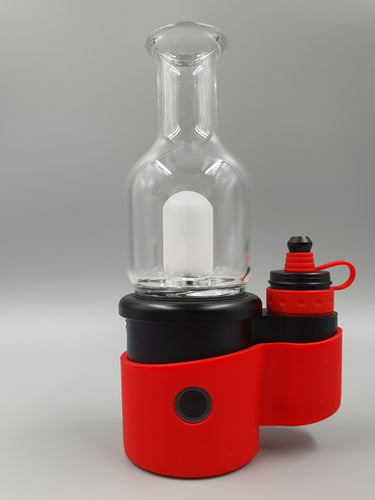 Core e-rig with red sleeve and tether