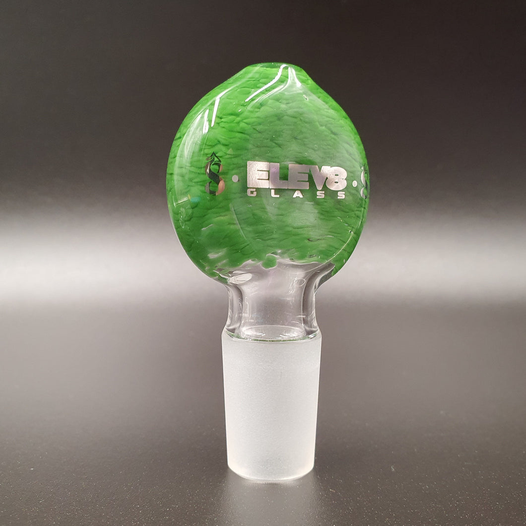 Flat Ground Glass Mouthpiece - Elev8 - Green
