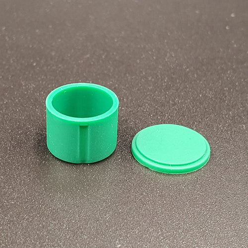 Coil King AIO replacement Silicone Storage pot + lid - Green