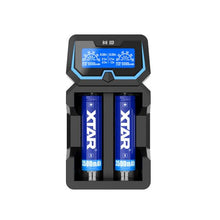 Load image into Gallery viewer, XTAR X2 - two port 18650 charger 
