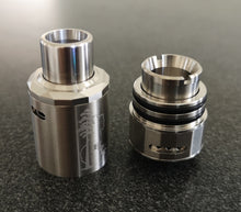 Load image into Gallery viewer, New Sequoia Atomizer by HVT in SS, Airflow Cap Removed
