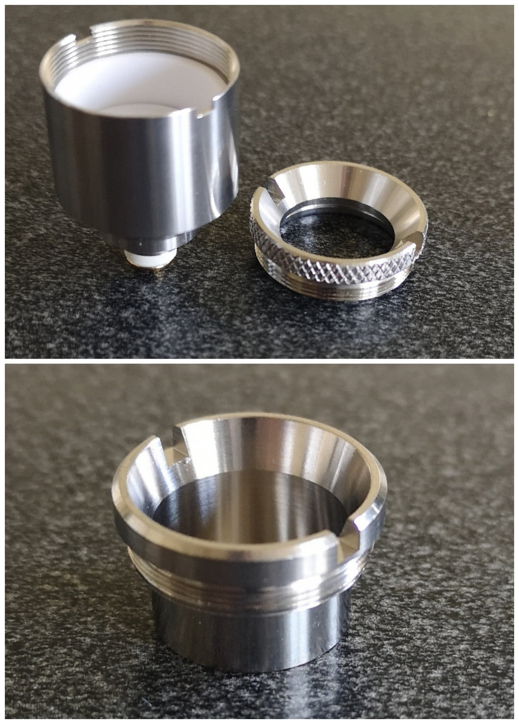 Replacement Coil and Titanium Cup for New Sequoia and Core e-rig