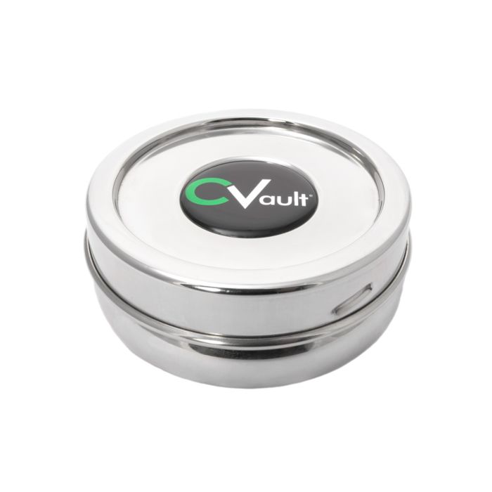 CVault twist top extra small storage container
